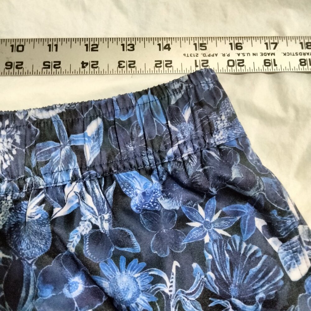 Robert Graham Men Floral Paisley Tropical Performance Board Shorts Swim Trunks M - Picture 2 of 8